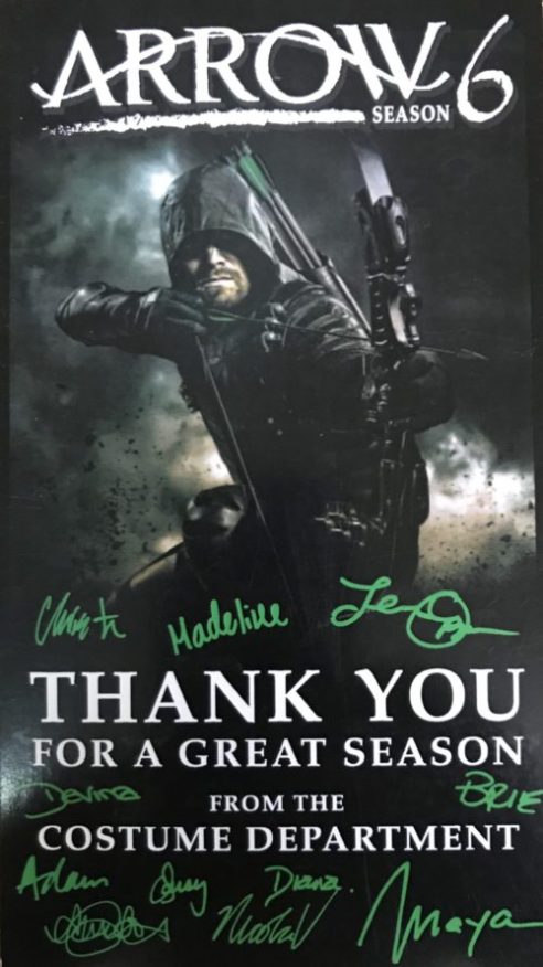 Thank You ARROW SEASON 6!