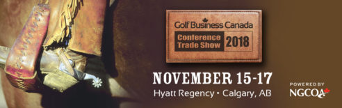 See you at the Golf Business Canada trade show in Calgary Nov. 16th!